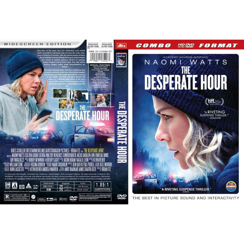 Kaset film thriller : THE DESPERATE HOUR