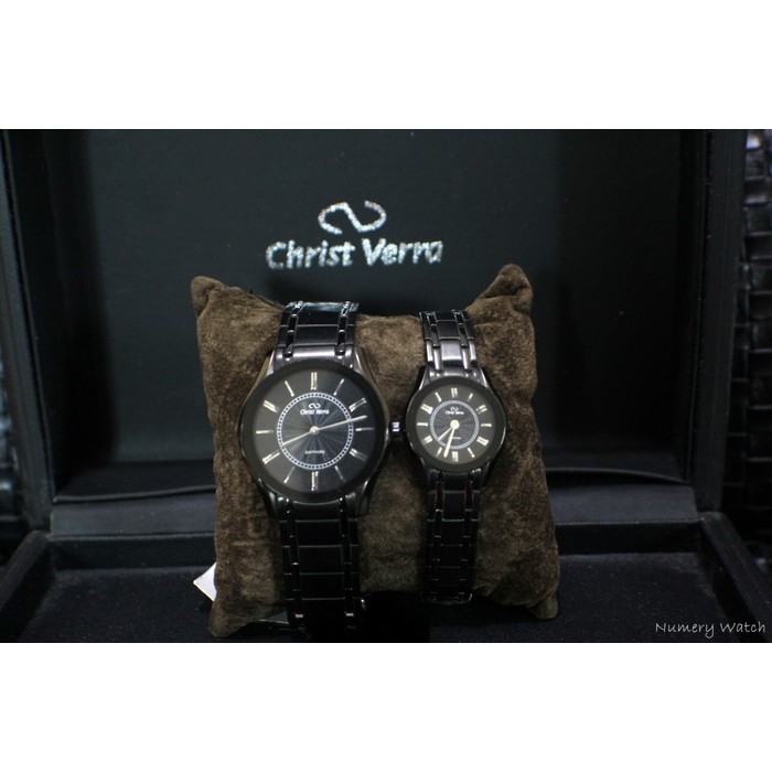 Jam Tangan Couple Christ Verra Original 0564-16