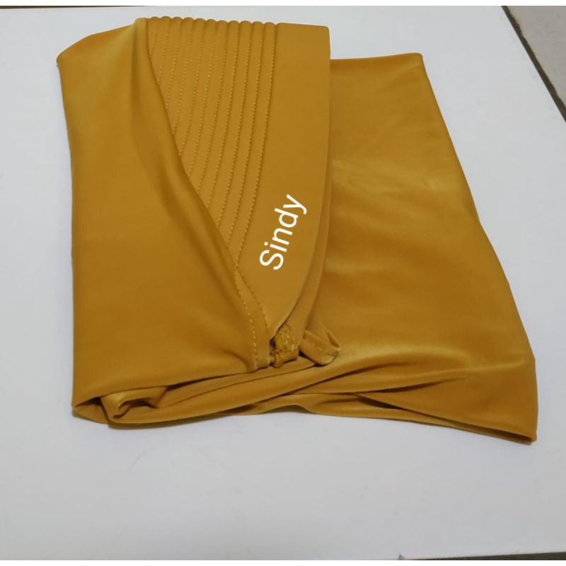 bergo sport pendek  terbaru-Mustard
