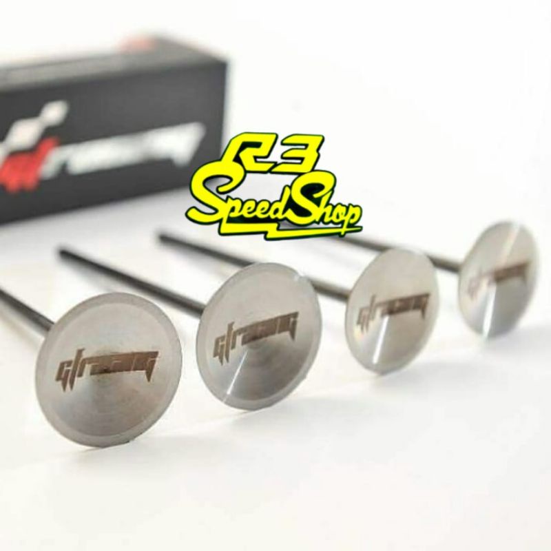 Payung Klep GF 31 27 Batang 5 GF Racing Carbon Steel 27 31 Btg 5