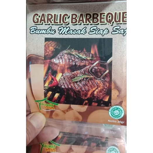 

Bumbu Mama Garlic Barbeque 20 Gram
