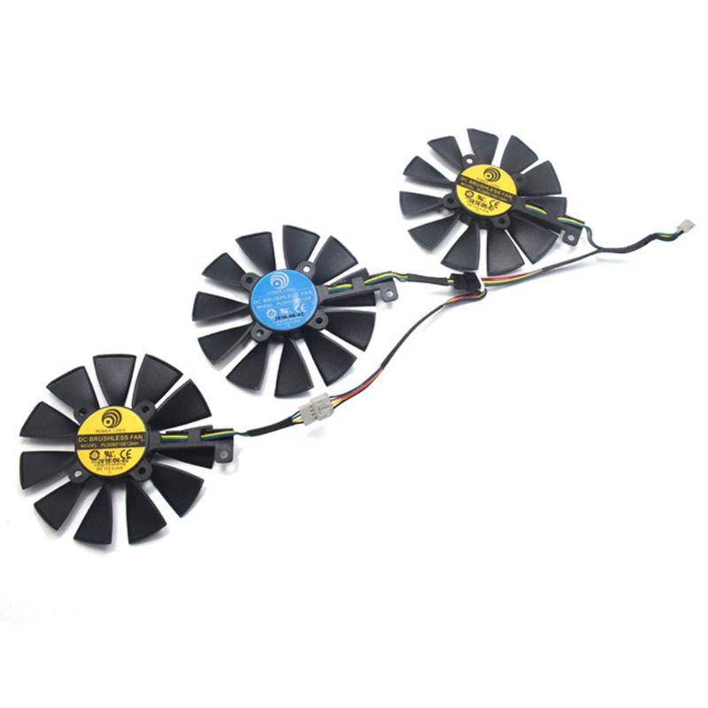 Bt Cooler Fan Untuk Strix Gtx1060Kipas VGA Graphics Card Cooling 12V 0.4A 87MM