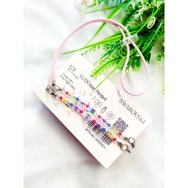 strap mask swarovski konektor swarovski