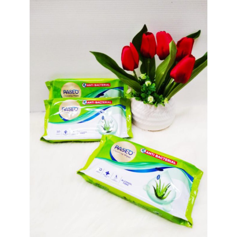 Tissu basah paseo/paseo cleansing wipes