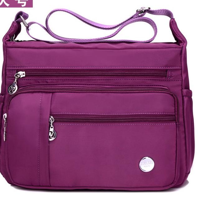 ۝ Tas Wanita Fashion Import WB9803 Tas Selempang Wanita - Ungu ✻