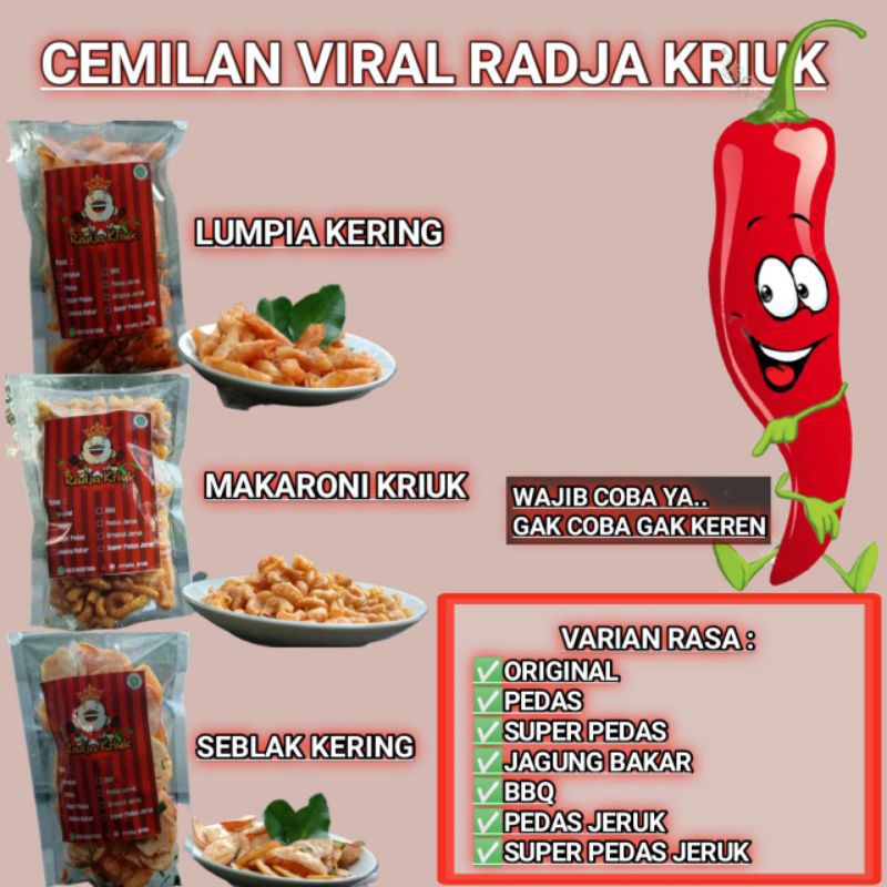 

camilan radja kriuk