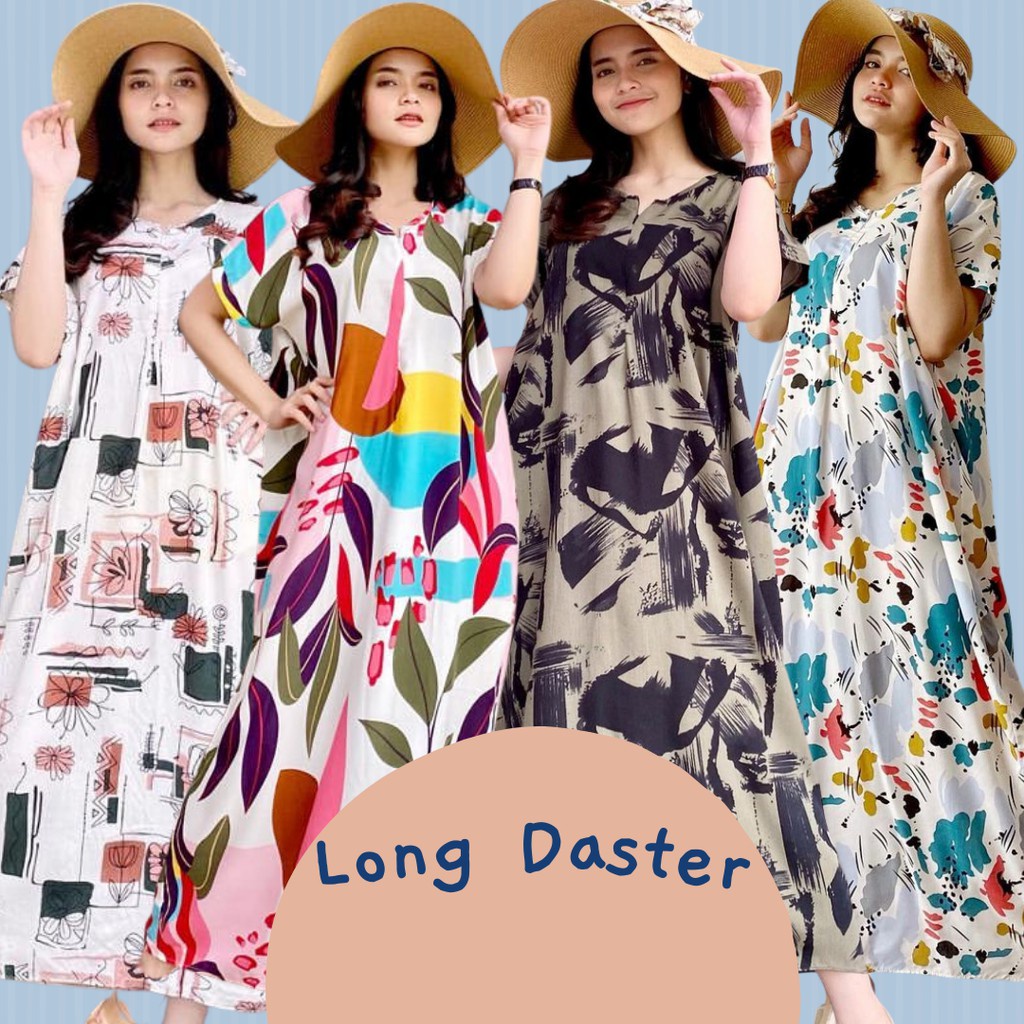 Daster Busui Panjang Kekinian