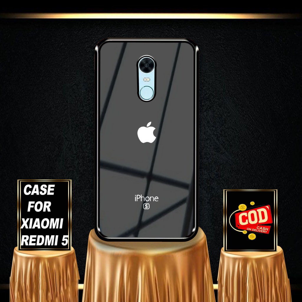 Case XIAOMI REDMI 5 - Casing XIAOMI REDMI 5 Terbaru Case [ MOTIF APL ] Cassing Hp XIAOMI REDMI 5 - S