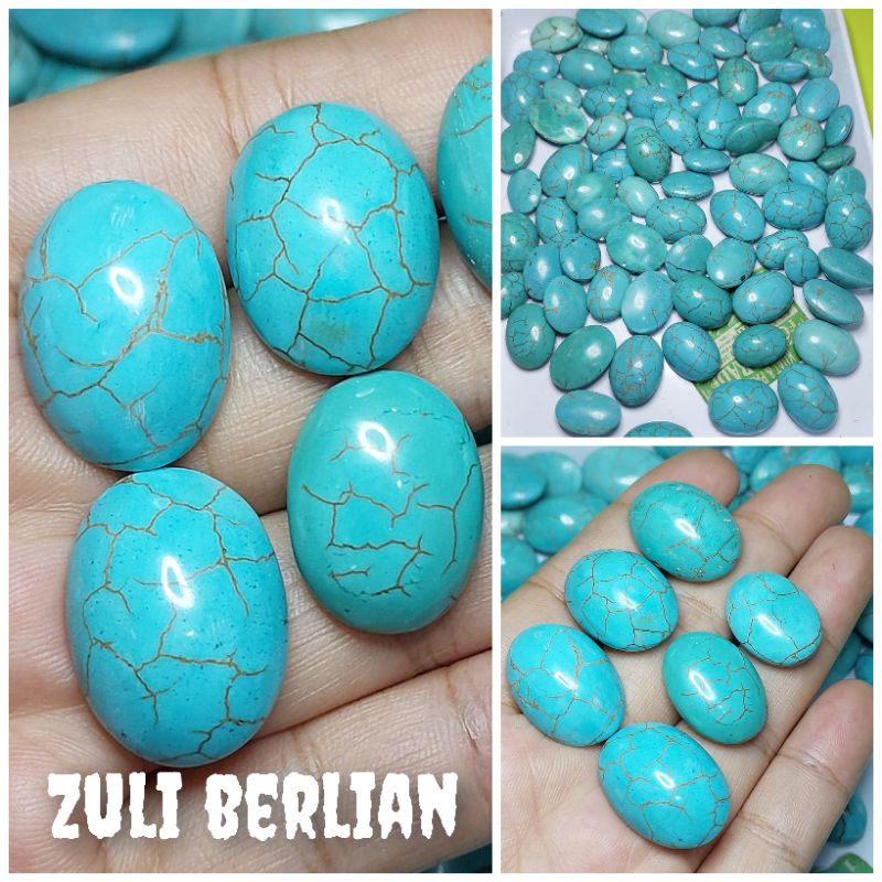 Batu pirus howlite urat emas
