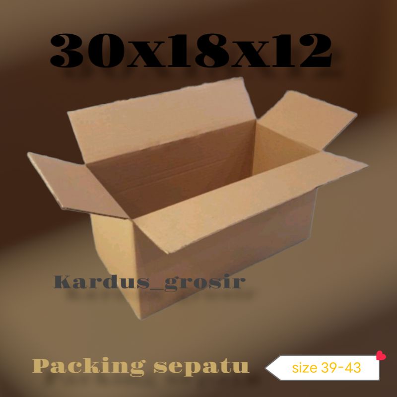 

Box packing 30x18x12