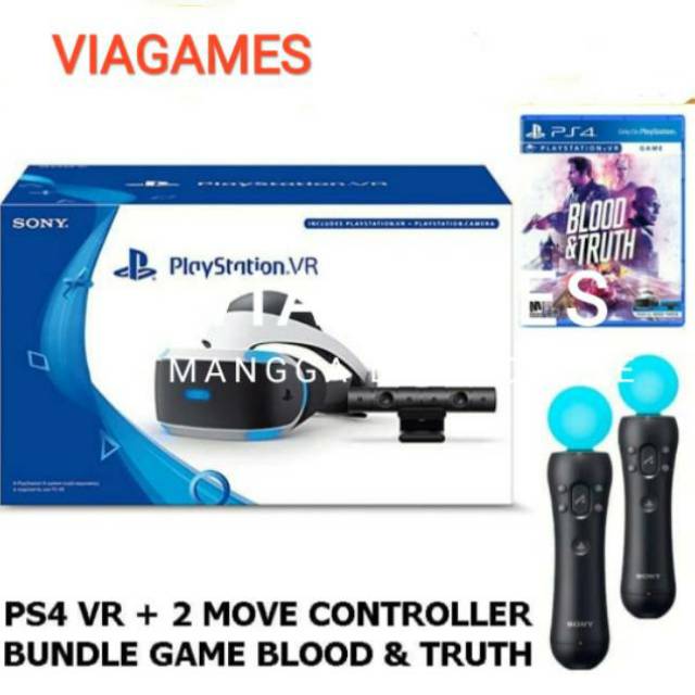 psvr and move controllers bundle