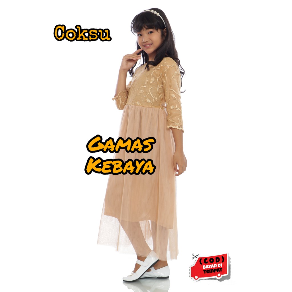 DRESS ANAK / KEBAYA ANAK PEREMPUAN / KEBAYA ANAK MODERN / KEBAYA ANAK 4 5 6 7 8 9 10 11 12 TAHUN