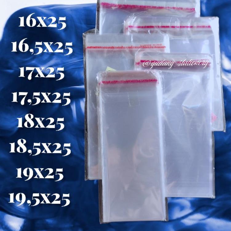 

➻ PLASTIK OPP/SOUVENIR PERNIKAHAN/UNDANGAN/KUE BASAH/BAJU/PLASTIK Lem PEREKAT TERMURAH.. ㅐ
