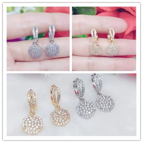 Anting Xuping Mata Full Lapis Emas Perhiasan Fashion K01