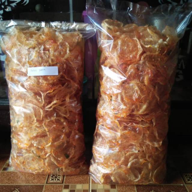 

Sebring kaca gurih,pedas rasa daun jeruk harga 1kg 95 ribu 1/2 50 ribu 1/4 25 ribu