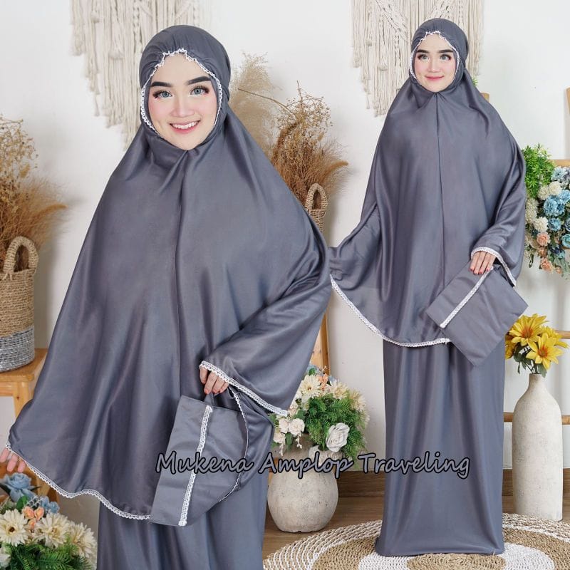 (PROMO) Mukena Dewasa Peralatan Shalat Wanita Muslimah Mukena Traveling Mukena Hygt Premium Murah Berkualitas bahan adem dan halus