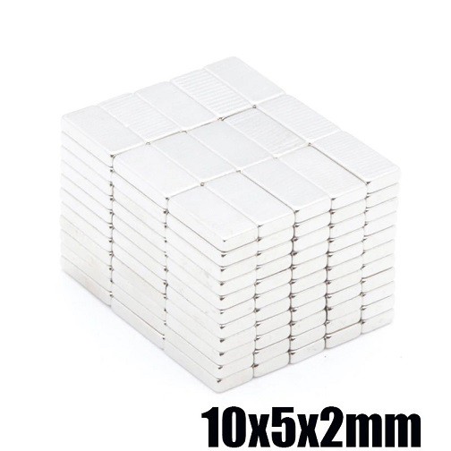 Magnet PLT 10x5x2mm N52 Strong Magnet Neodymium Balok Persegi Kuat 10x5x2 Magnet Kotak Persegi