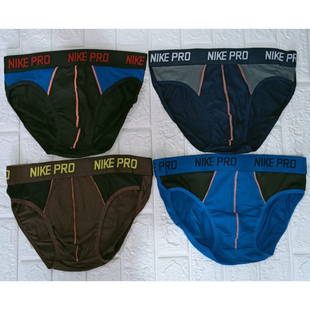 PROMO !!! 3 PCS CELANA DALAM PRIA || CELANA DALAM BOXER PRIA || CD NKE PRO 2 WARNA