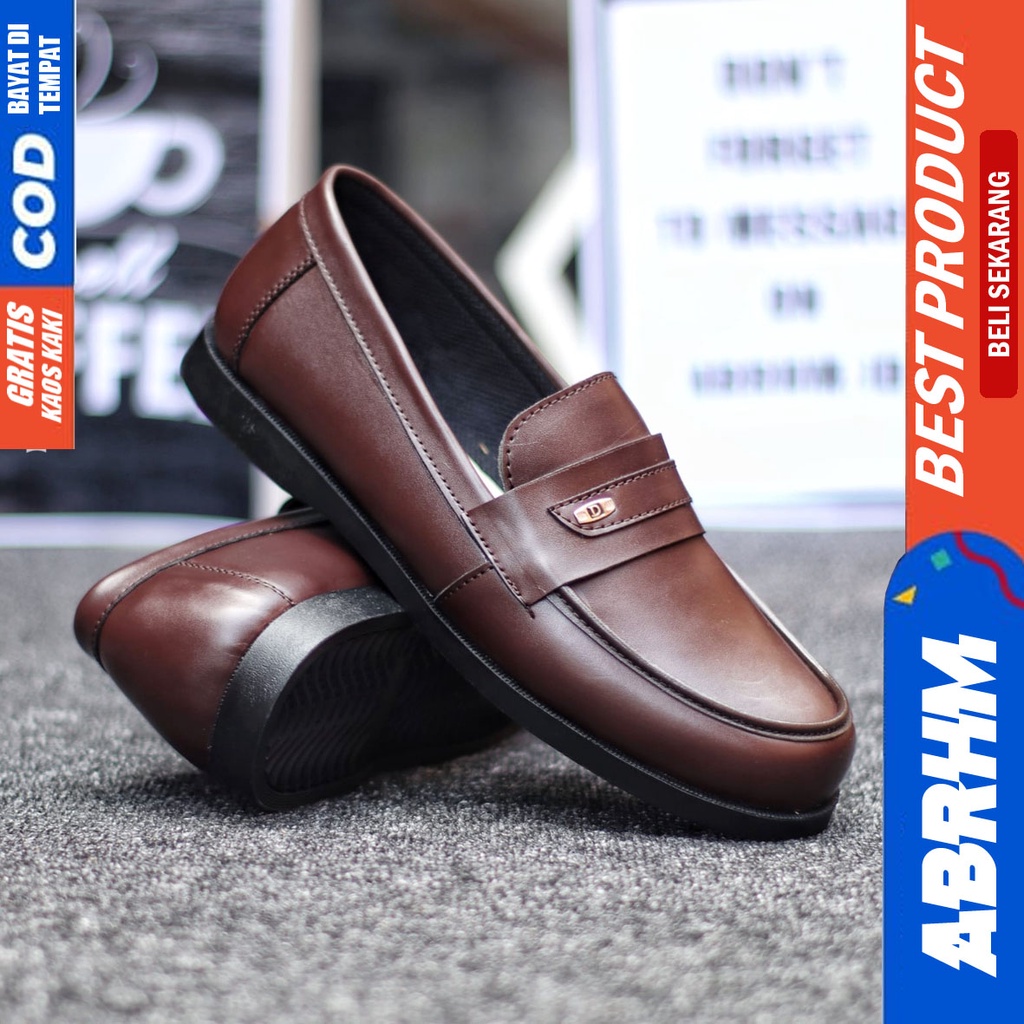 Abrhm Dts - Sepatu Formal Pria Casual Pantofel