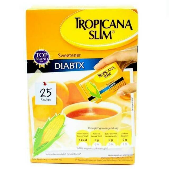 

Tropiana Diabext isi 25kantong