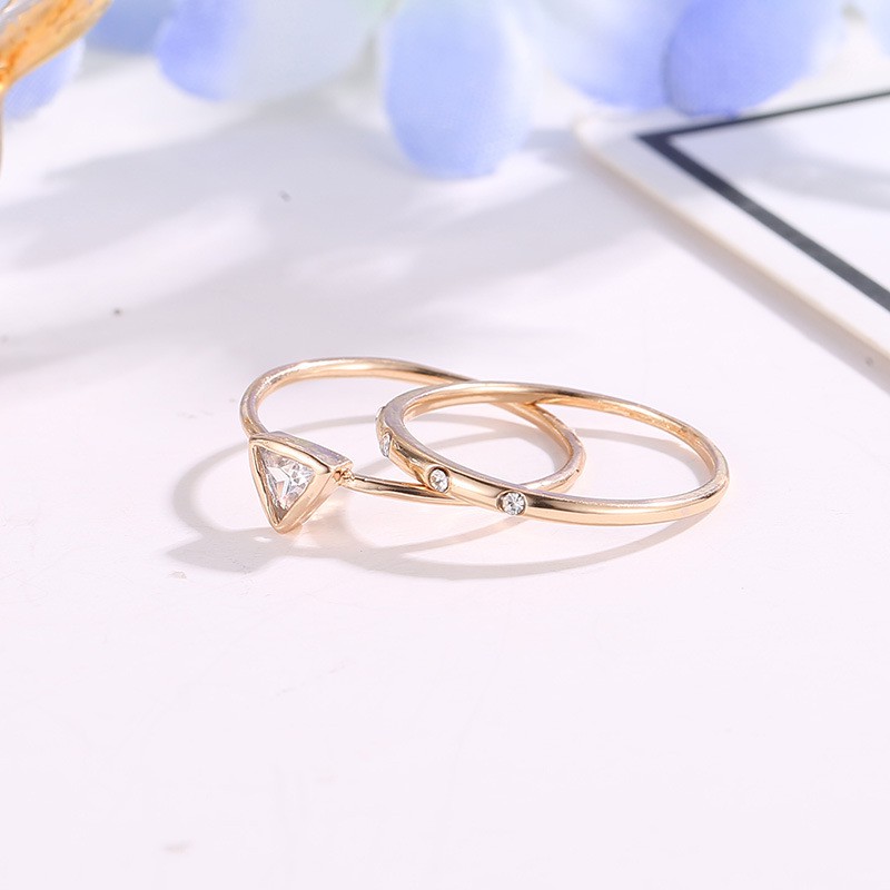 Terbaru Unik Cincin Wanita Permata Korea Pembukaan Sederhana Ring Perhiasan / Aksesoris Fashion