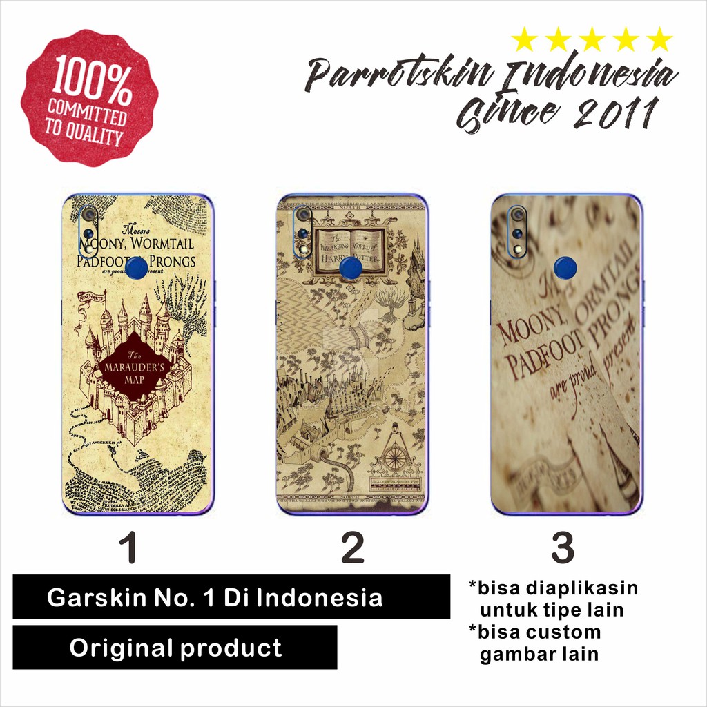 Garskin Skin hp Marauder's marauders map