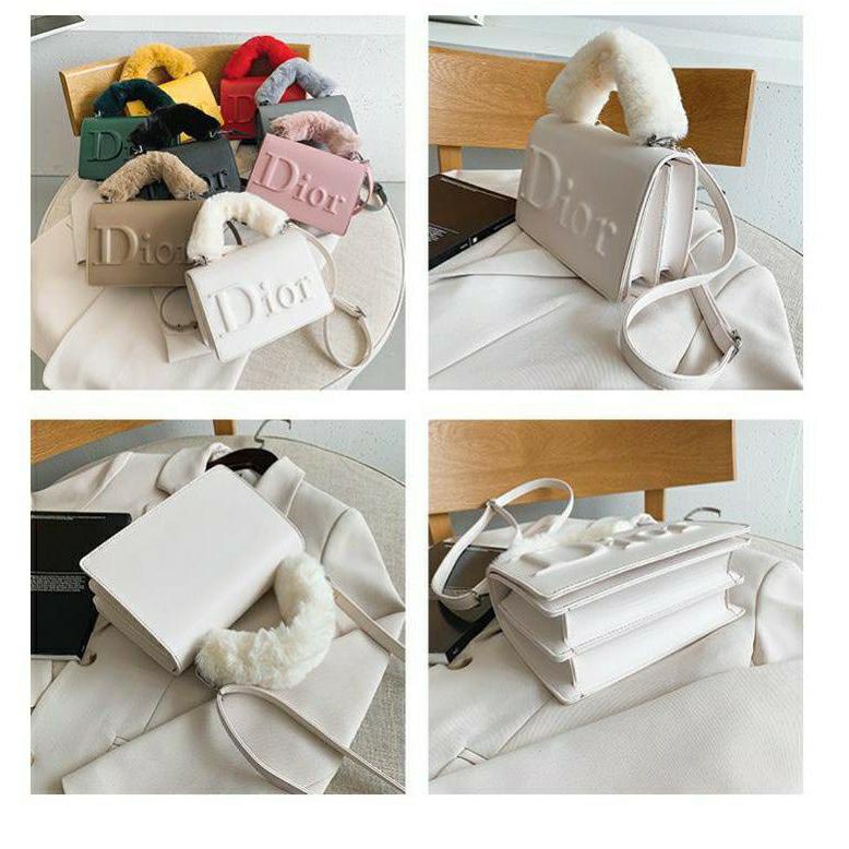 Laris≛ TAS BULU DIOR WANITA/TAS BATAM JAKARTA IMPORT ZBARU MODIS Z10926 58 ➭