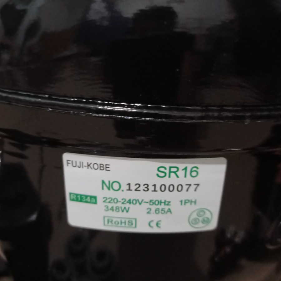 KOMPRESOR KULKAS 1/2HP 1/2 HP 348W 348WATT FUJI KOBE COMPRESSOR KULKAS FREEZER 1/2PK