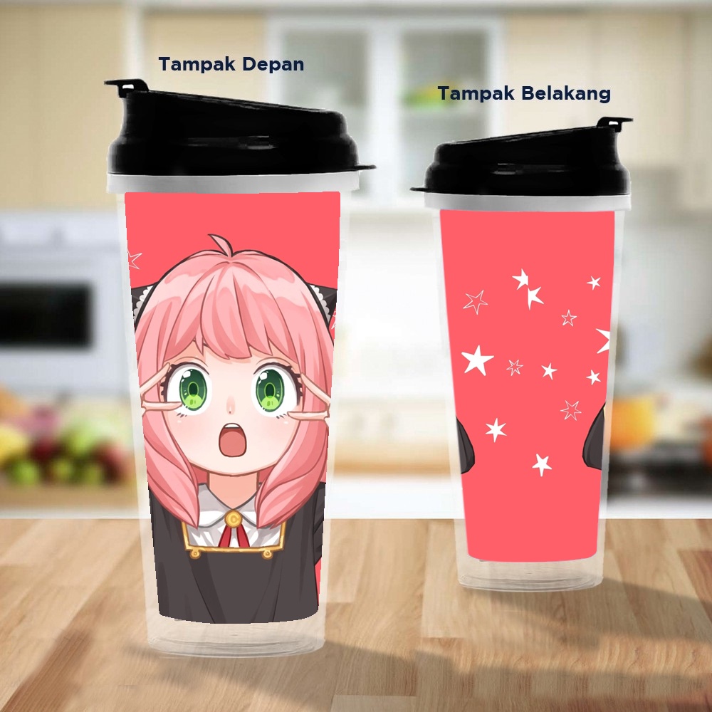 Tumbler/Tempat Minum Design Anime Anya Forger