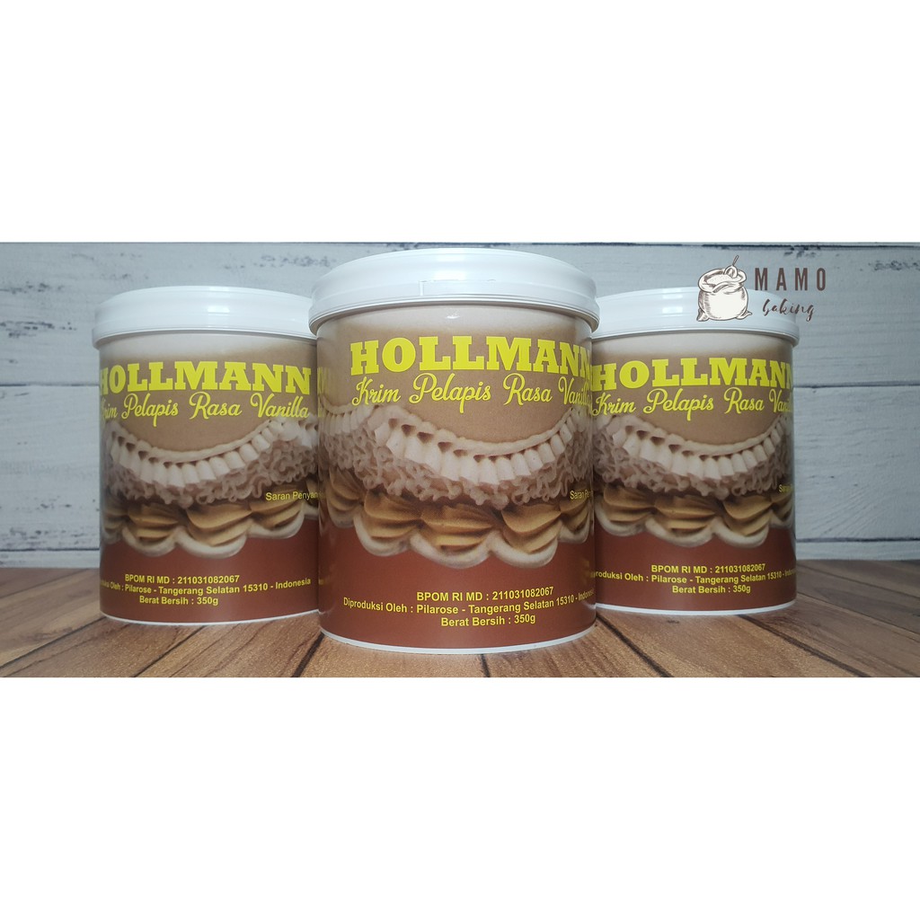 Jual Hollman Butter Cream Putih 350 gr / Holman Butter Krim Shopee