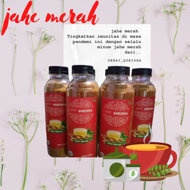 

Jahe merah bubuk instan kesehatan daya tahan tubuh