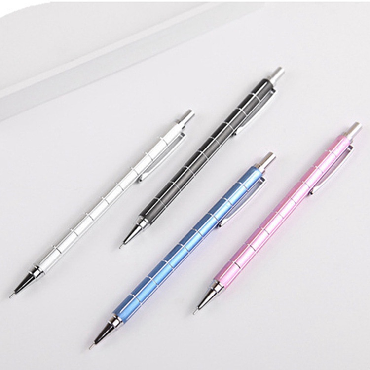 0.5/0.7mm Metal Mechanical Pencil Stationery Creative Press Automatic Pencil For Student