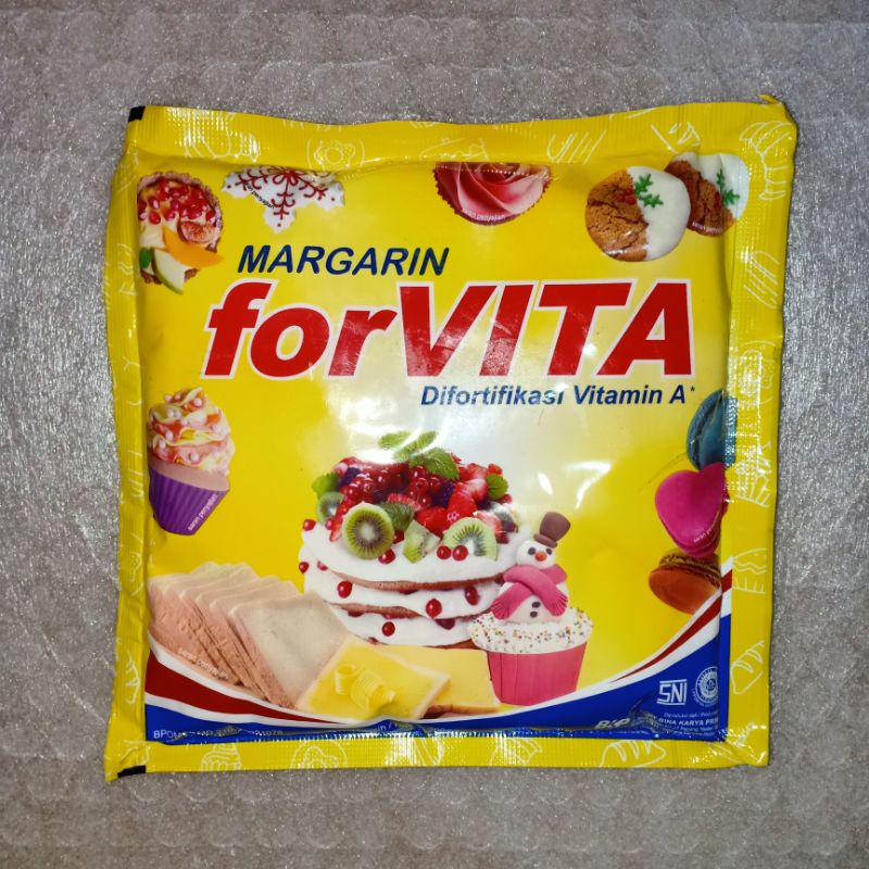 

FORVIT MARGARIN / MENTEGA SERBAGUNA POUCH 200g - Triple S Mart Online