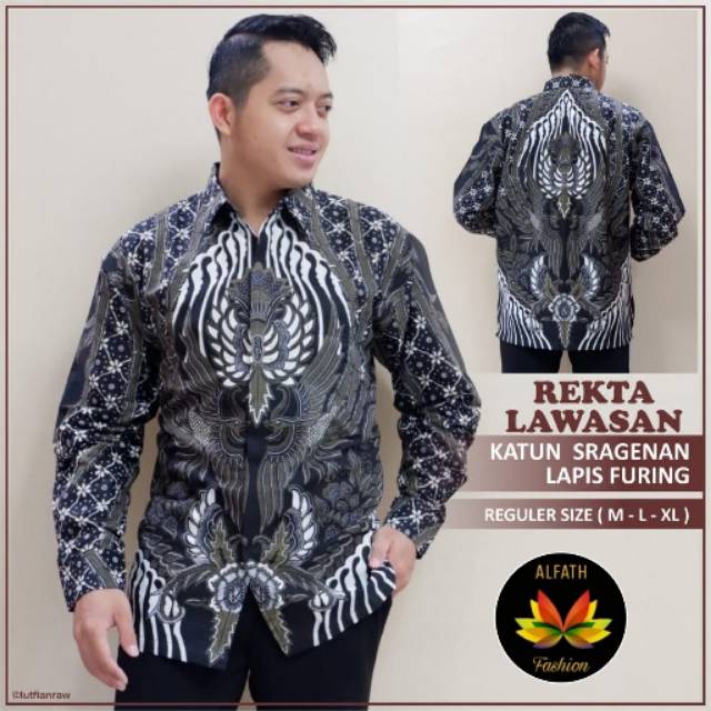 Batik pria lengan panjang | kemeja batik pria lengan panjang | batik lengan panjang | batik pria