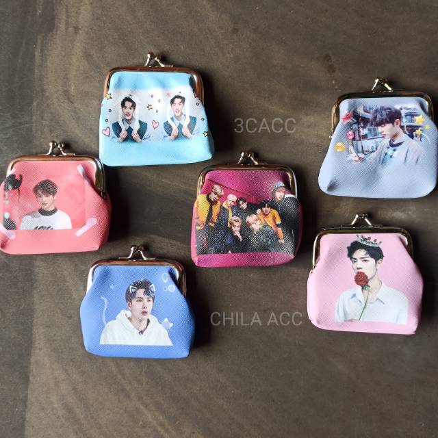 Dompet Koin BT21 BTS karakter IDOL Korea K-Pop Kpop