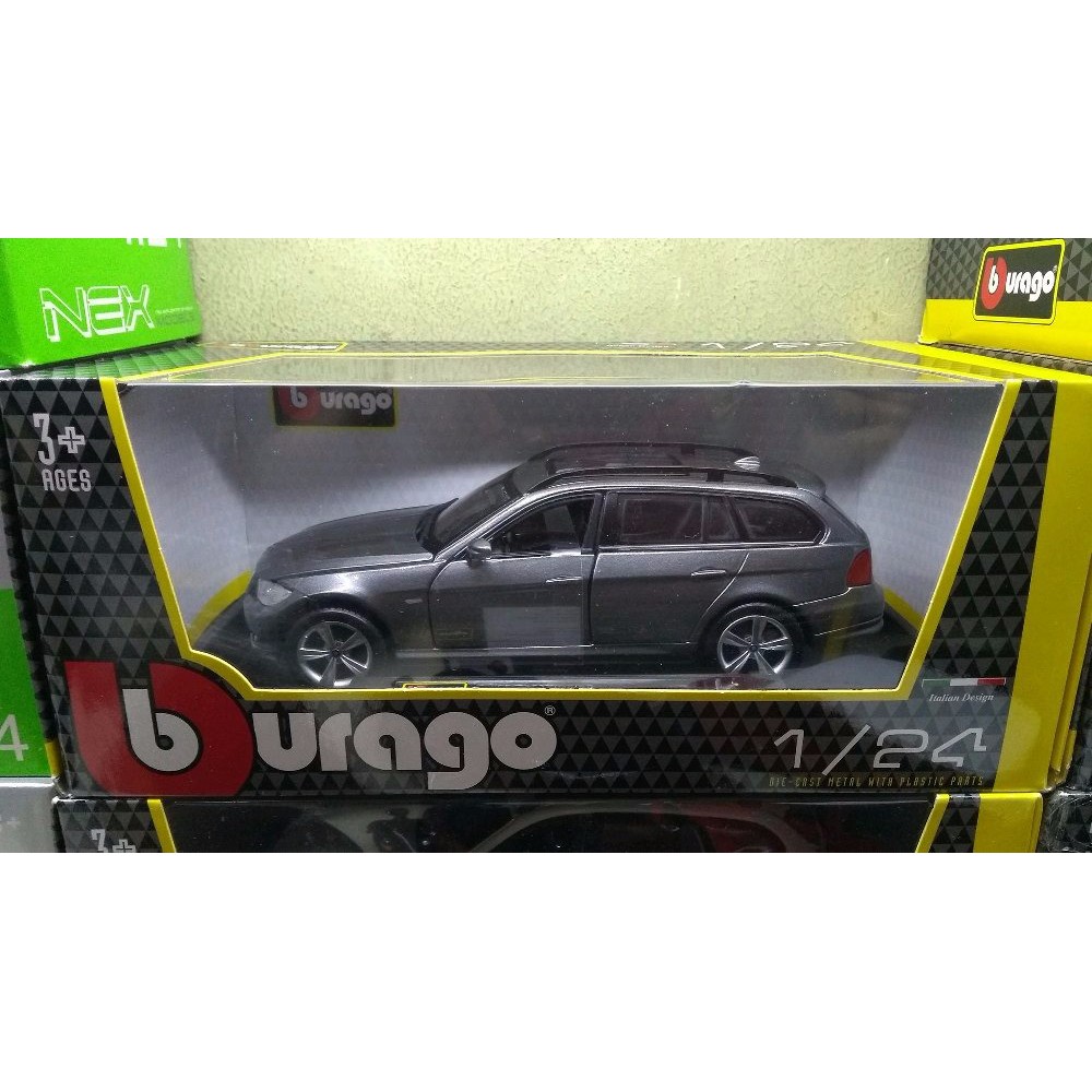 Burago Bburago BMW 3 Series Wagon Grey