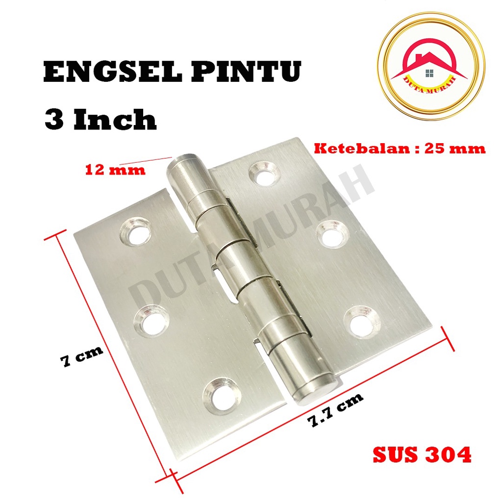 Engsel Pintu Rumah 3 Inci 4 Inci 5 Inci / Door Hinges