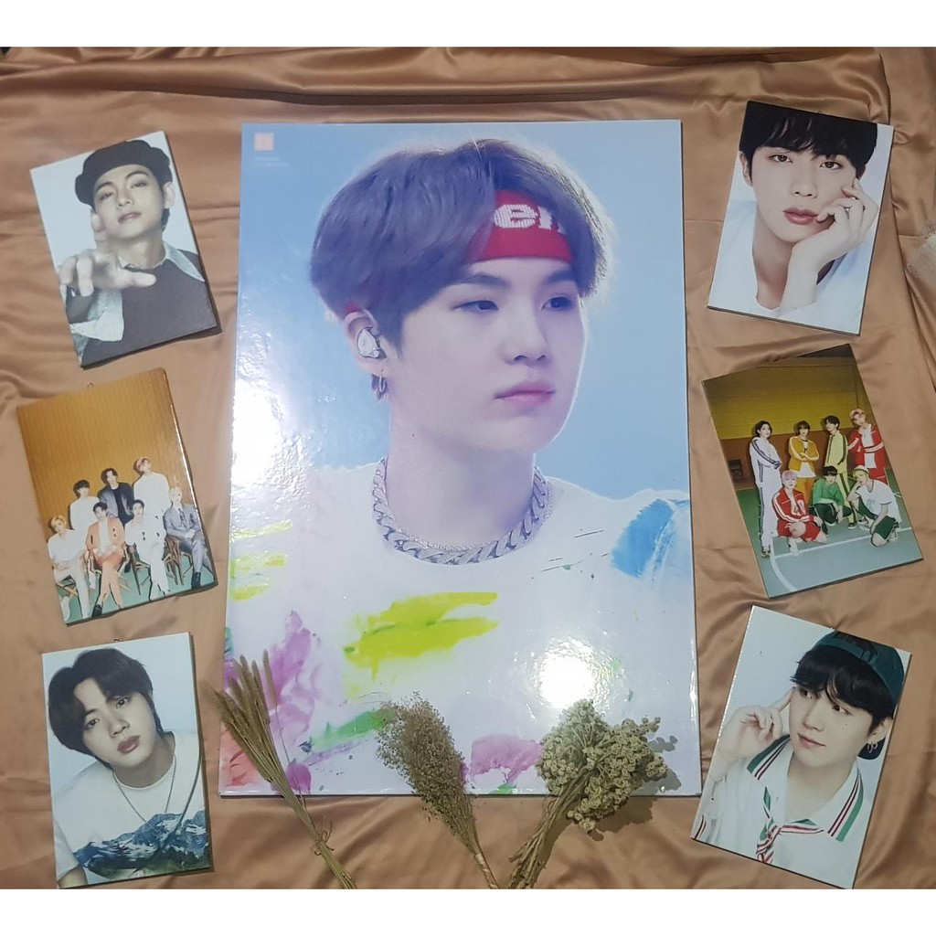 CETAK FOTO MDF UKURAN A4 20X30 CM KPOP BTS ARMY