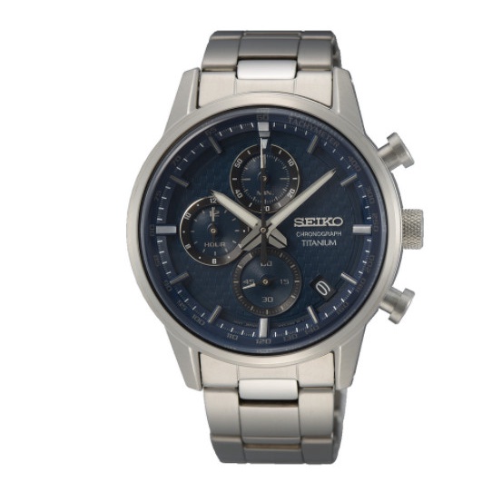 Seiko Man Chronograph Titanium SSB387P1 SSB387 Original