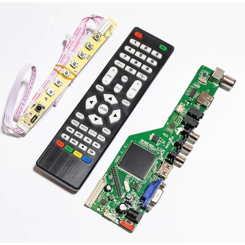 MESIN TV LCD LED MAINBOARD UNIVERSAL DTV T2 DIGITAL TV MESIN TV 40 INCH
