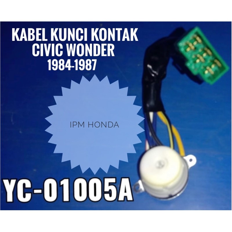 Cable Kabel - Kunci Kontak Ignition Switch Honda Civic Wonder 1984 1985 1986 1987