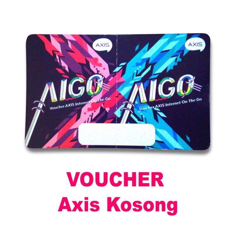 Voucher Kosong AXIS termurah