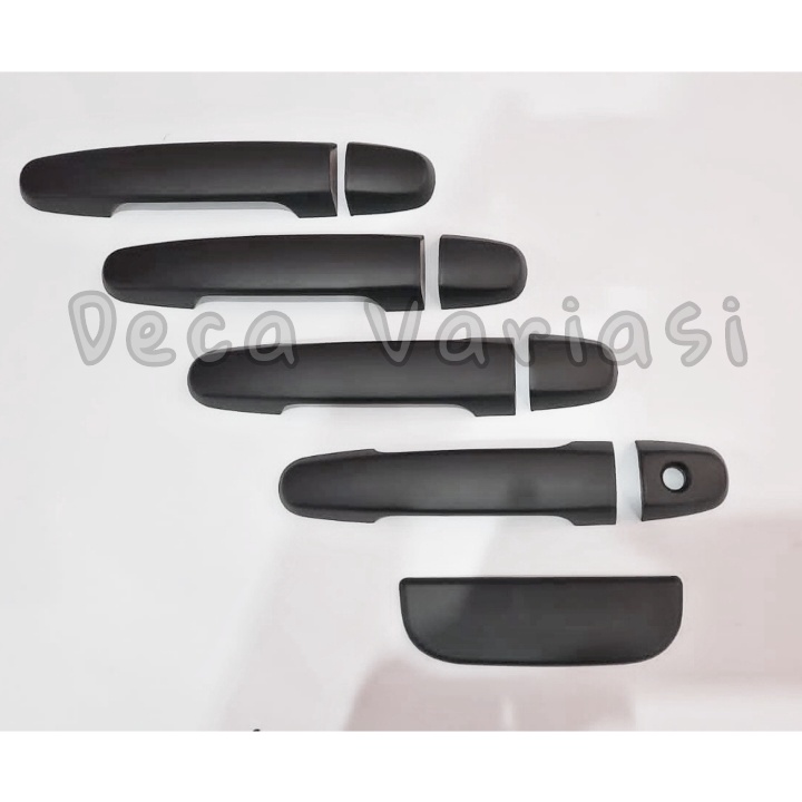 Cover Handle Rush Old Pegangan Pintu Mobil Rush Lama Hitam Doff