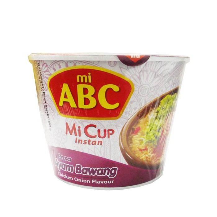 

MIE ABC CUP AYAM BAWANG