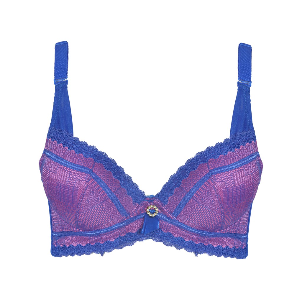 201024 Cynthia Bra Full Cup Brukat Busa Tebal Ada Kawat