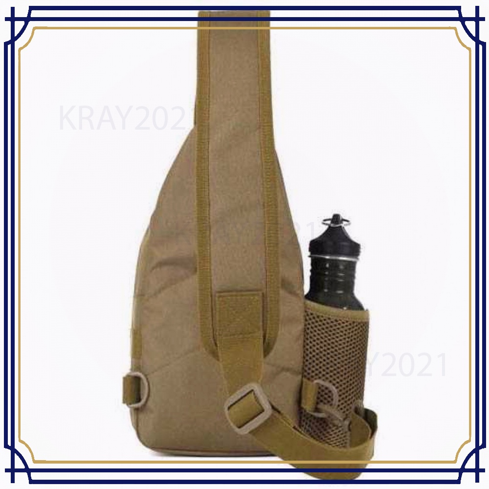 Tas Selempang Crossbody Bag Minimalis Tahan Air Desain Militer BG594