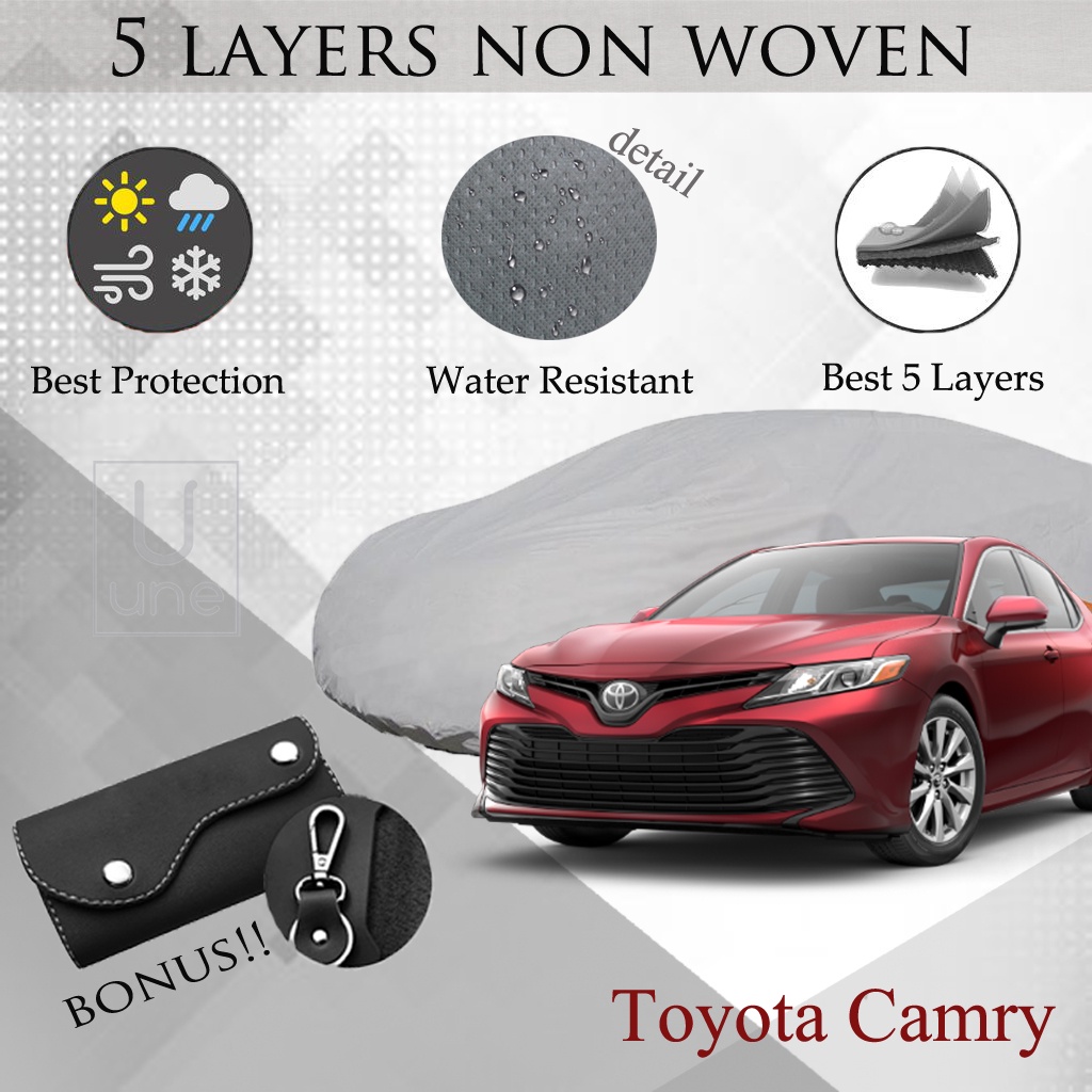 Cover Sarung Mobil CAMRY HYBRID 5 Layer Protection