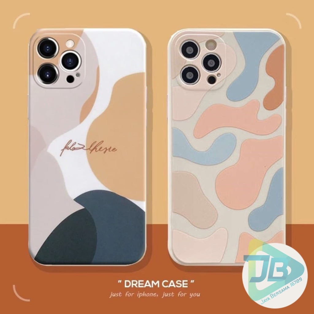 SOFTCASE MACARON PELINDUNG KAMERA CUSTOM ABSTRAK OPPO VIVO SAMSUNG REALME XIAOMI IPHONE INFINIX FOR ALL TYPE JB5862