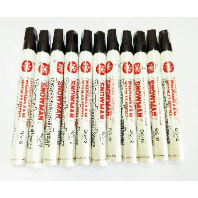 

Cuci Gudang Awal Tahun SPIDOL WHITE BOARD SNOWMAN BG 12 HITAM GROSIR TERMURAH - Hitam Promo Awal