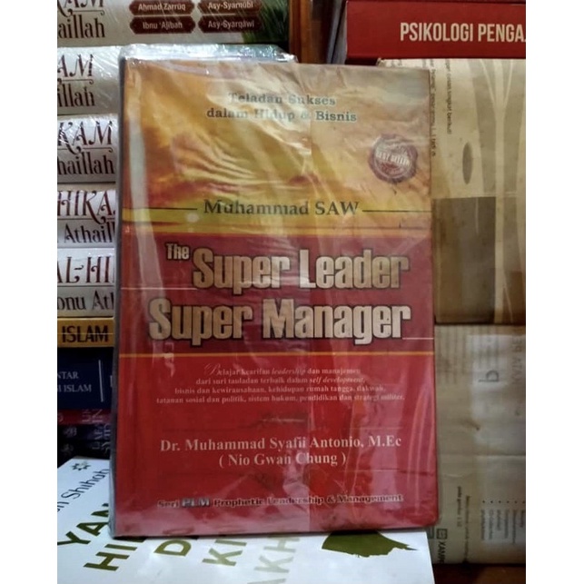 BUKU ORIGINAL THE SUPER LEADER SUPER MANAGER